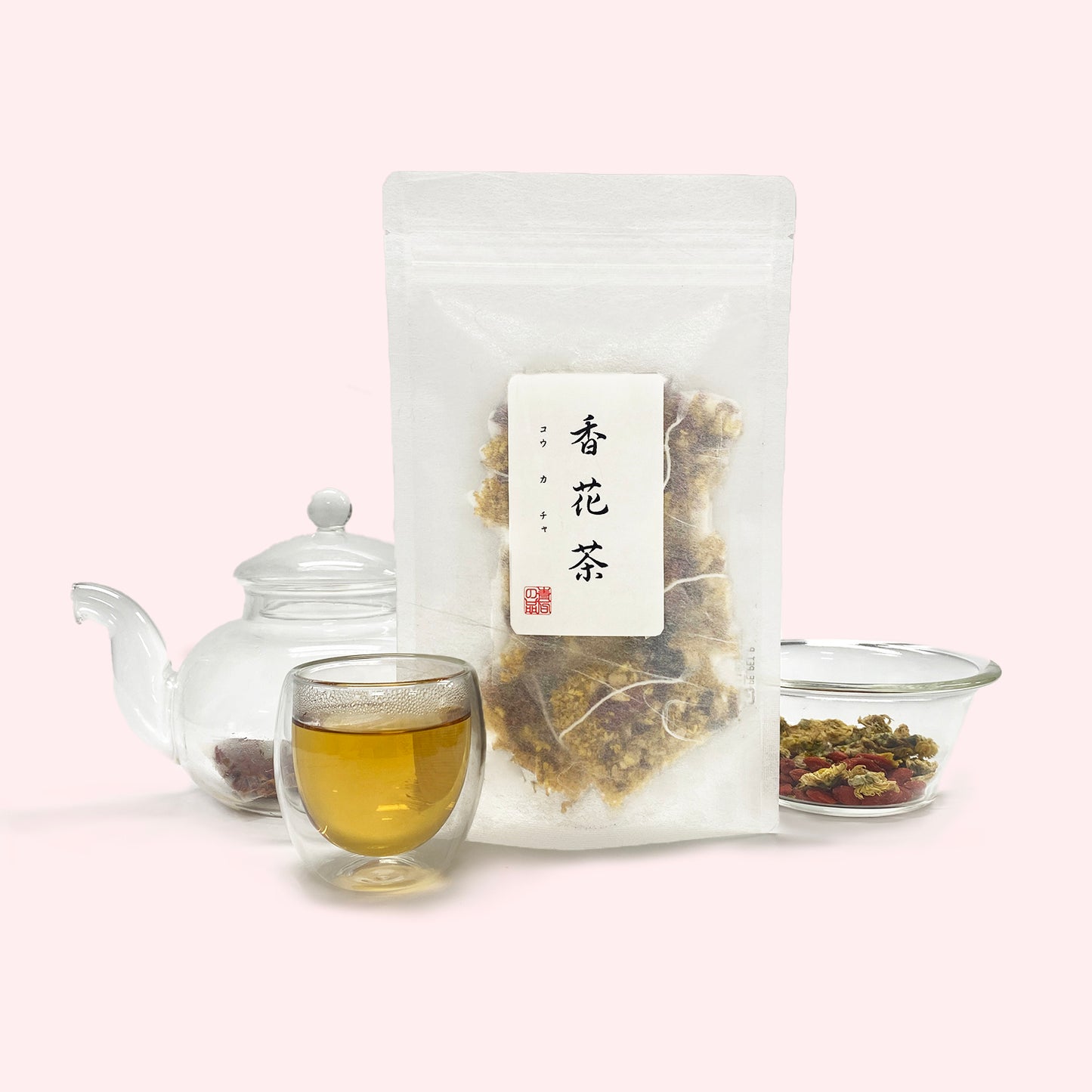 香花茶(キンモクセイ・玫瑰・オレンジピール)