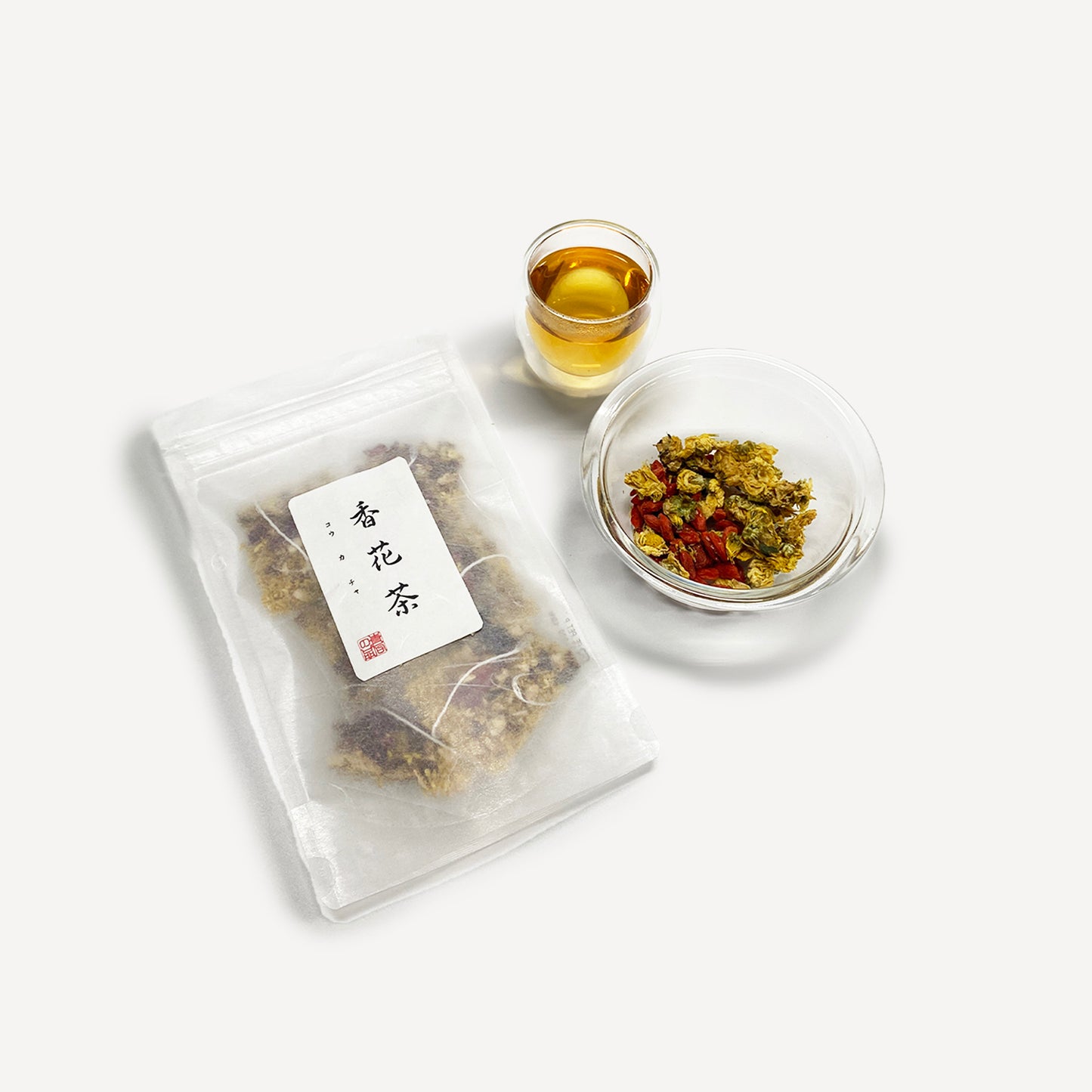 香花茶(キンモクセイ・玫瑰・オレンジピール)